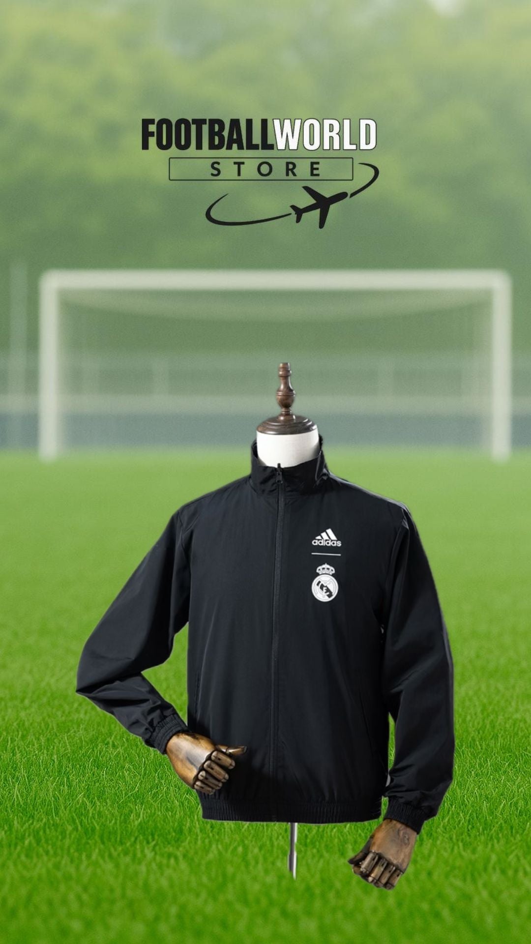 Giubbino Real Madrid Black